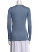 Akris Cashmere V-Neck T-Shirt