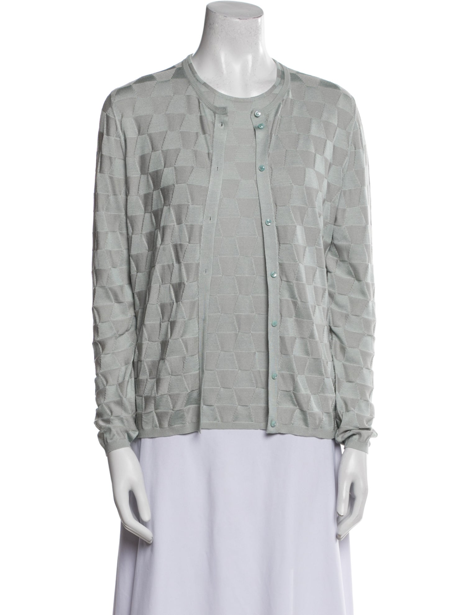 Akris Silk Printed Sweater