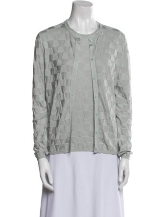 Akris Silk Printed Sweater