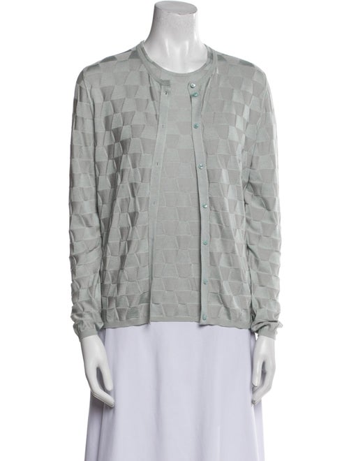 Akris Silk Printed Sweater