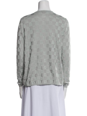 Akris Silk Printed Sweater