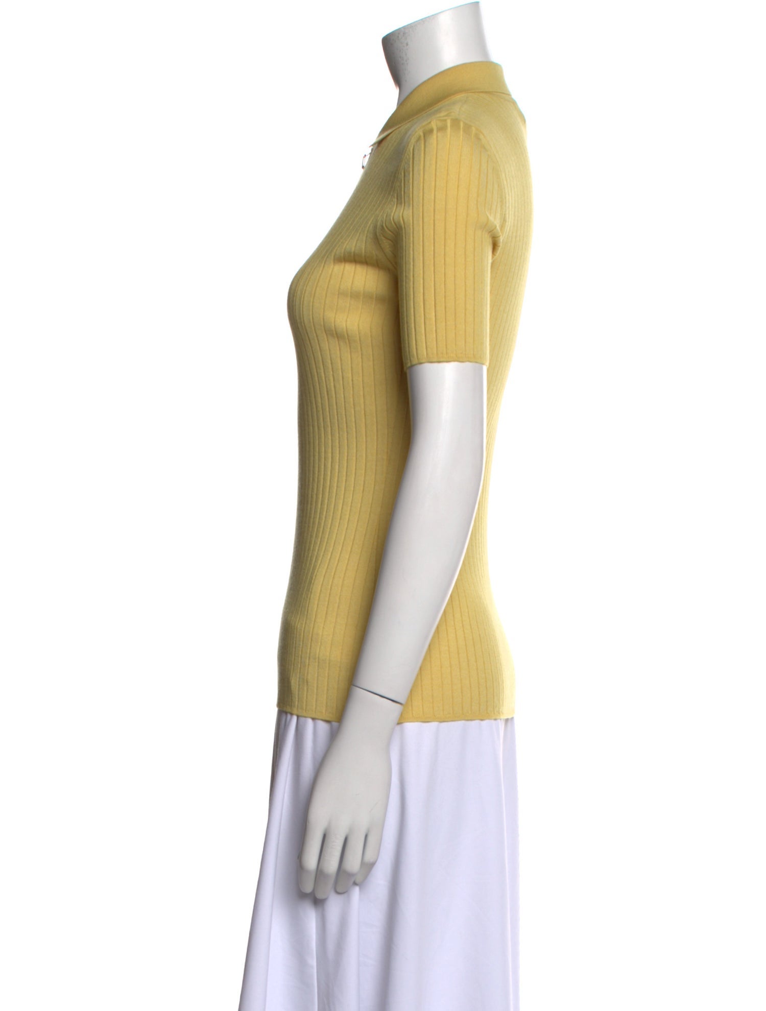 Akris Virgin Wool Short Sleeve Polo