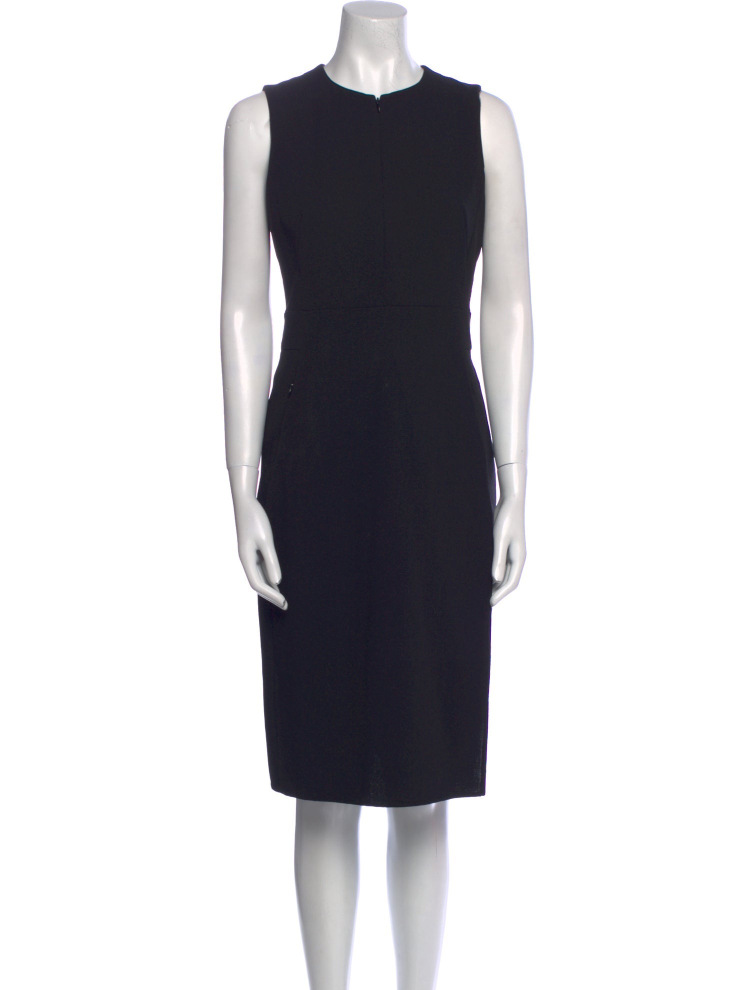 Akris Wool Midi Length Dress