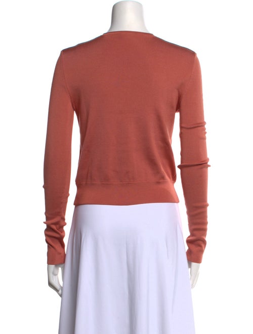 Akris Silk Crew Neck Top