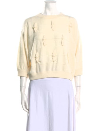 Akris Cashmere Crew Neck Sweater