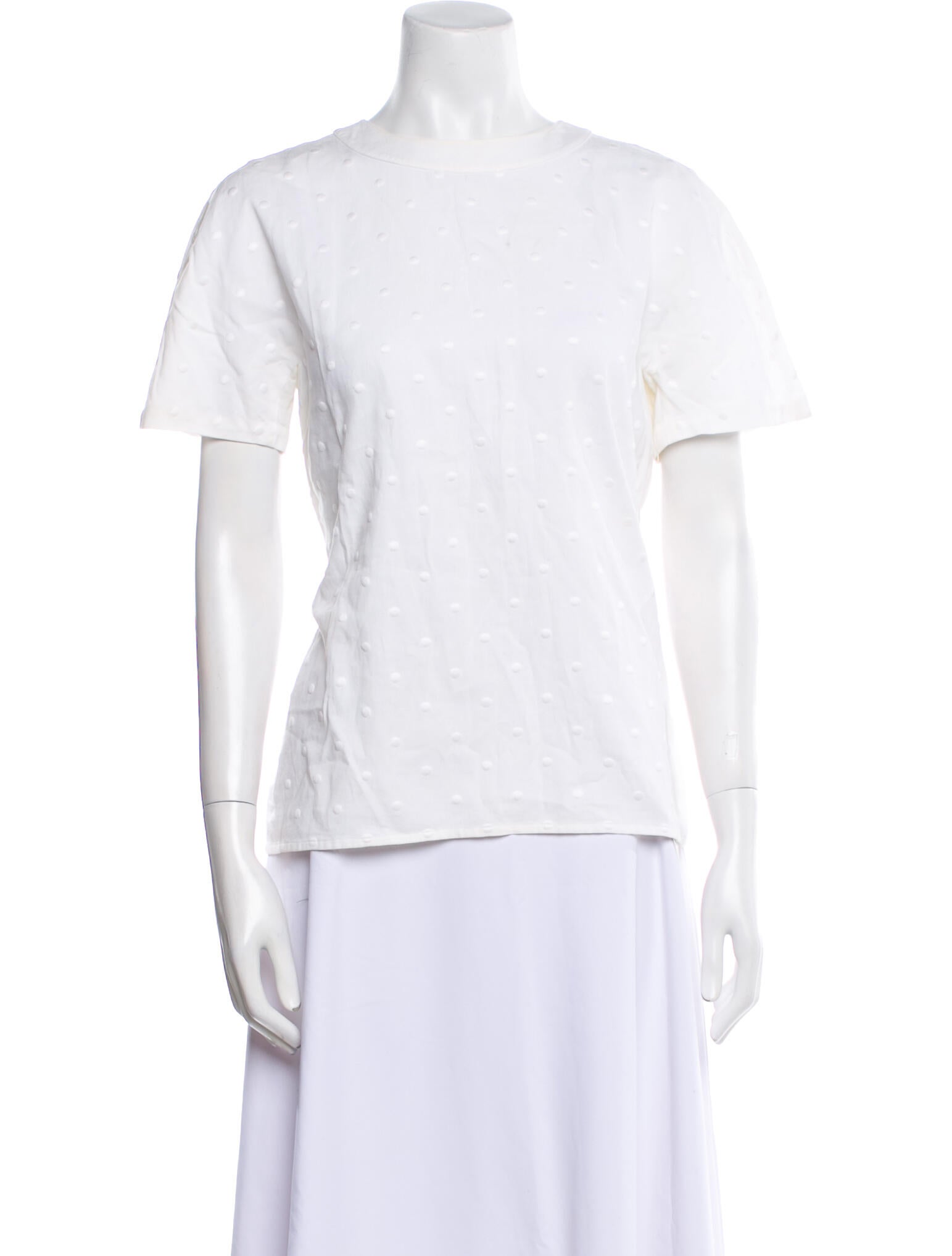 Akris Scoop Neck Short Sleeve T-Shirt