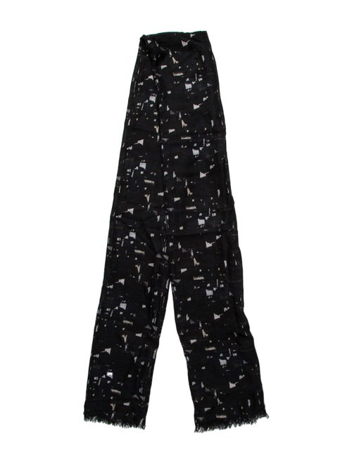 Akris Cashmere Printed Scarf