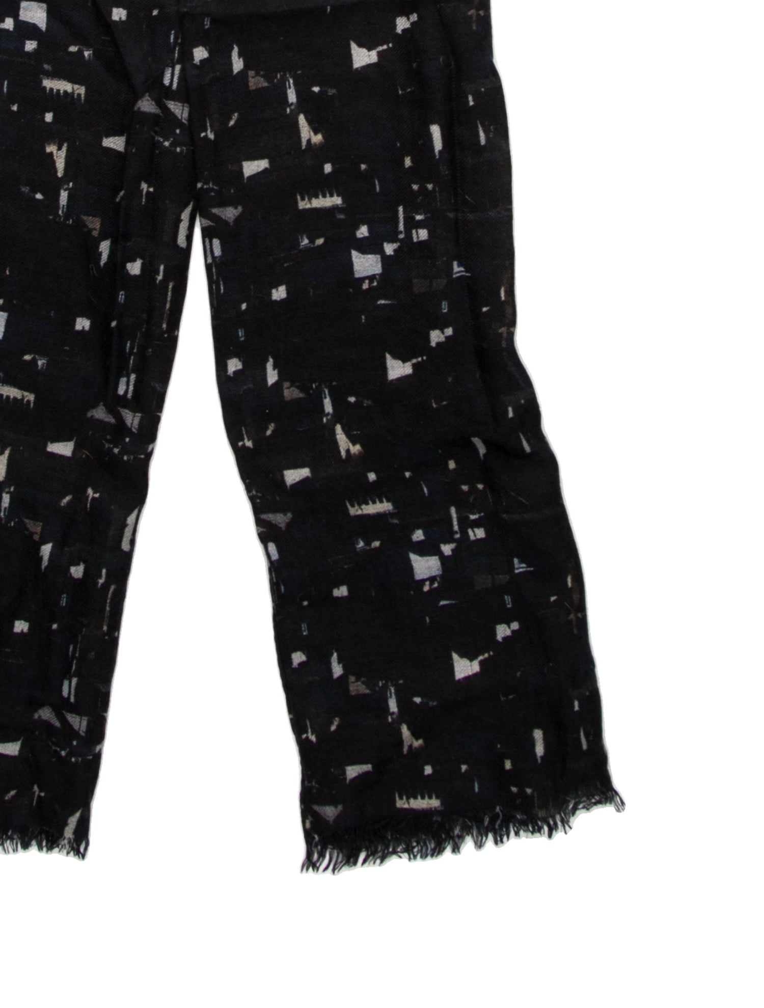 Akris Cashmere Printed Scarf