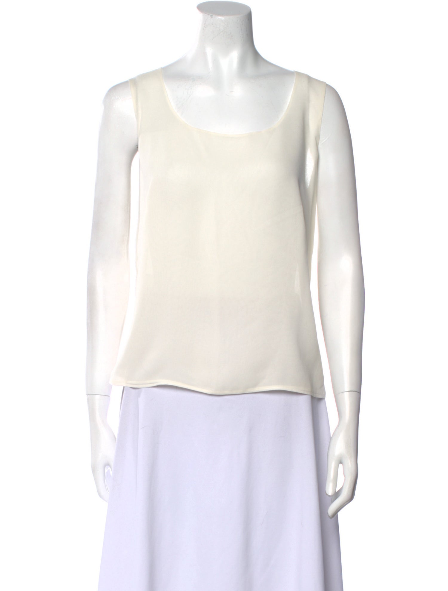 Akris Silk Scoop Neck Top