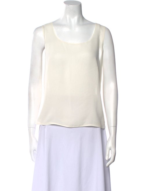 Akris Silk Scoop Neck Top