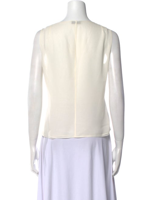 Akris Silk Scoop Neck Top