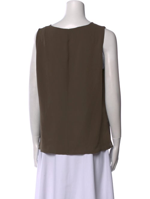 Akris Silk V-Neck Top