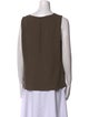 Akris Silk V-Neck Top