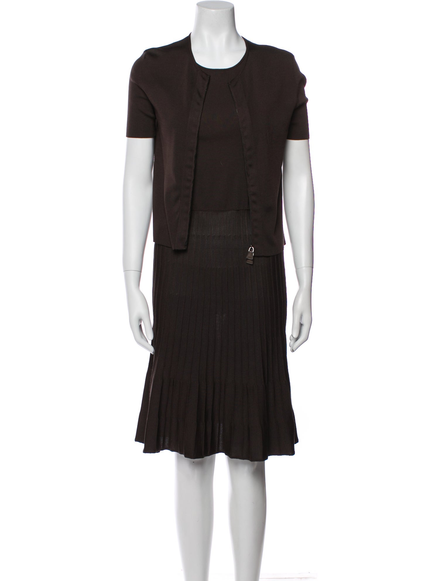 Akris Silk Dress Set