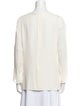 Akris Silk V-Neck Blouse
