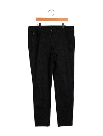 Akris Low-Rise Skinny Leg Jeans