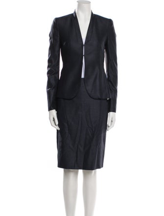 Akris Wool Skirt Suit