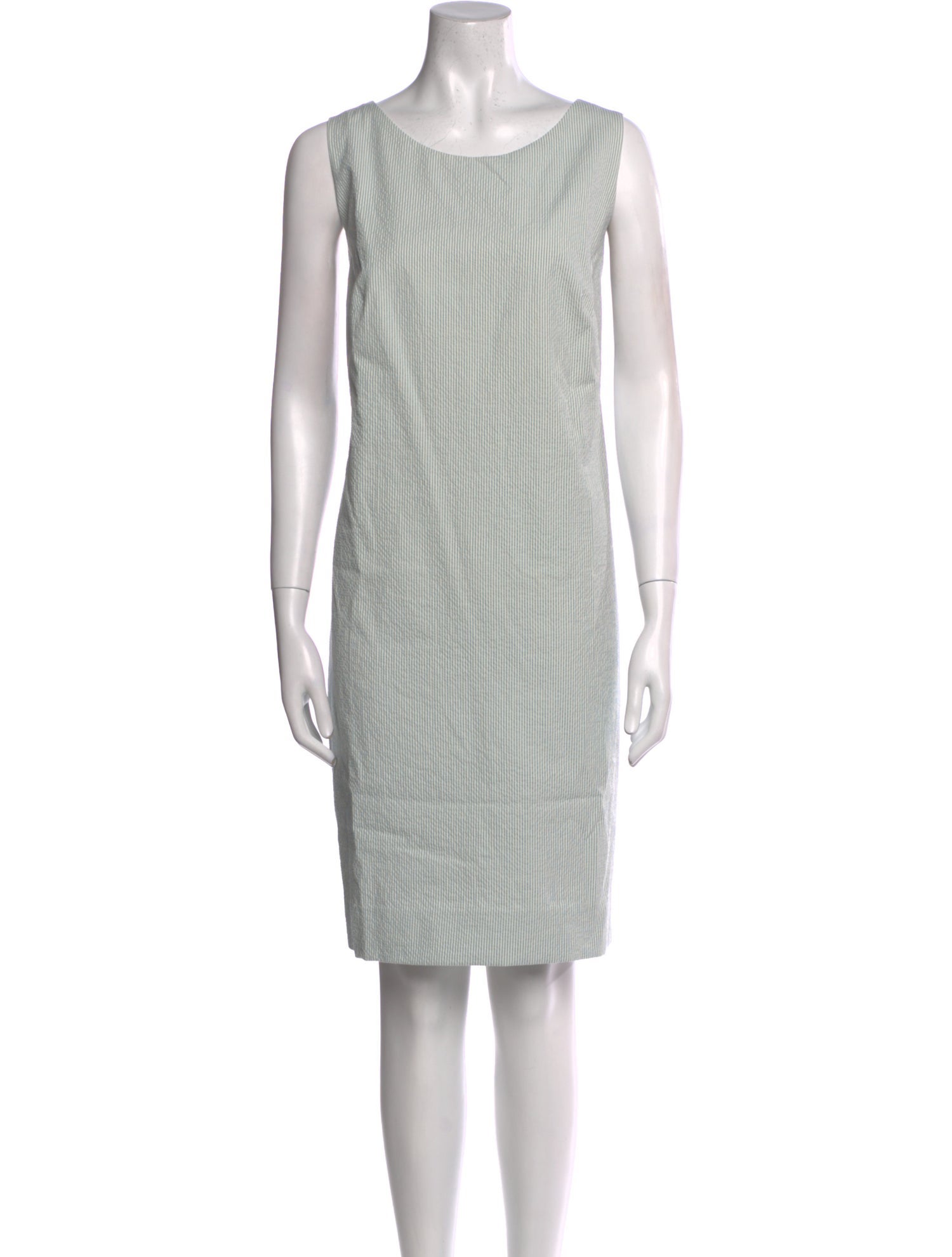 Akris Bateau Neckline Mini Dress
