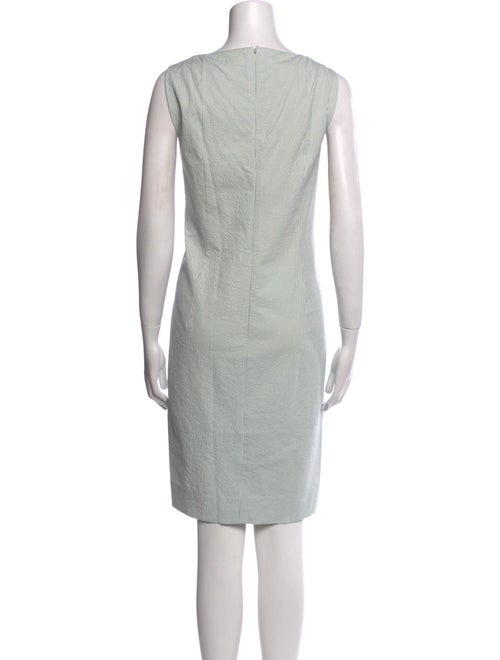 Akris Bateau Neckline Mini Dress