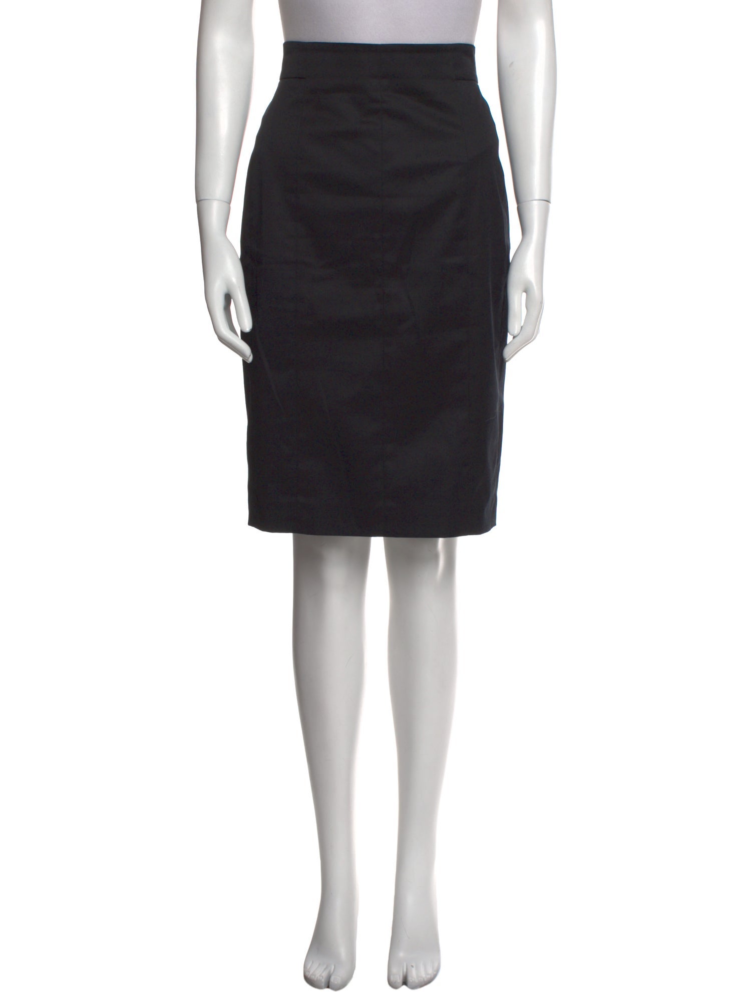Akris Punto Pleated Accents Knee-Length Skirt