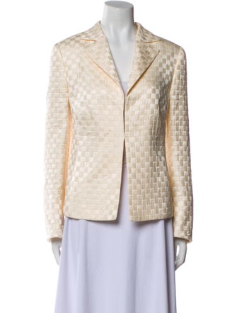 Akris Silk Printed Blazer