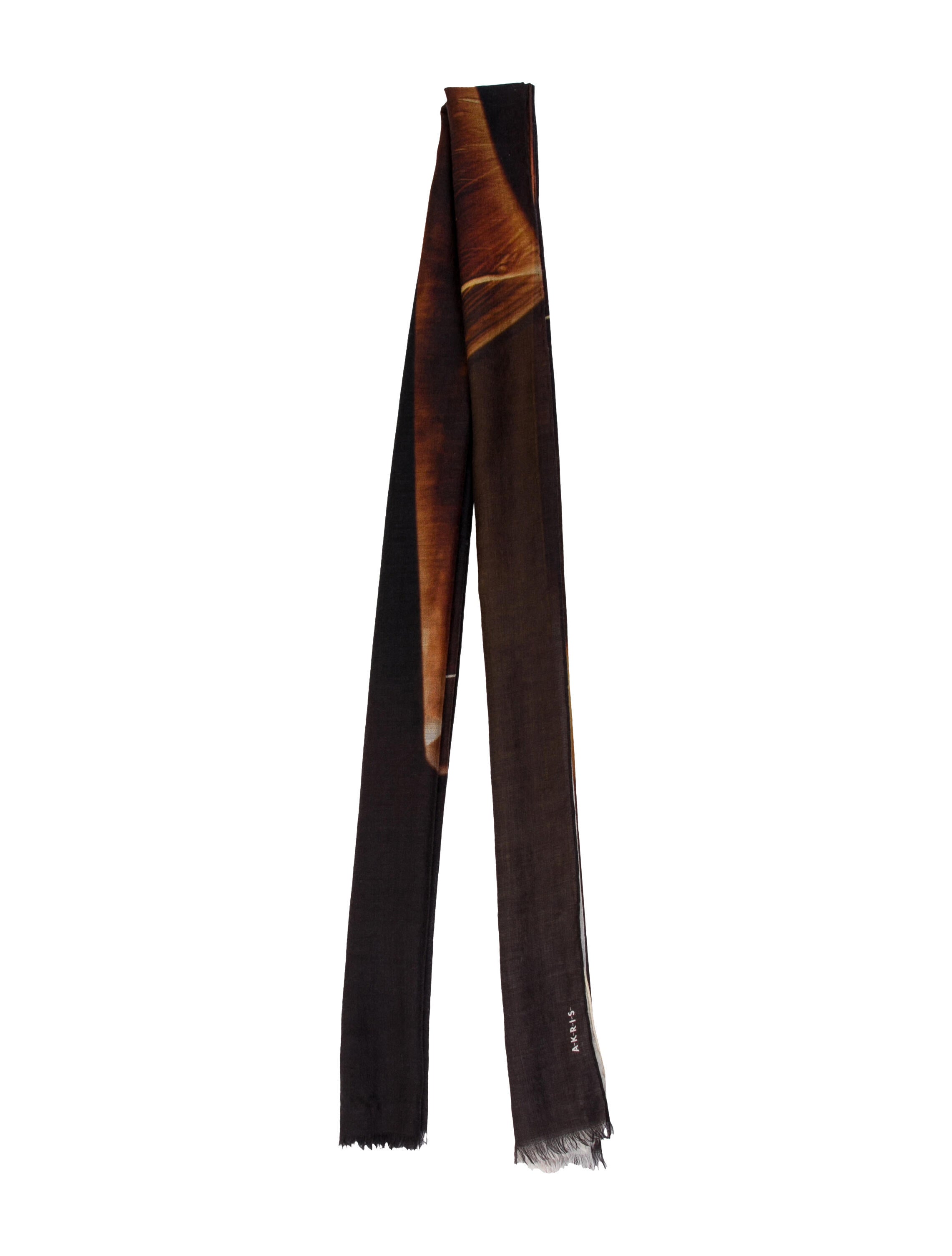 Akris Cashmere Printed Scarf