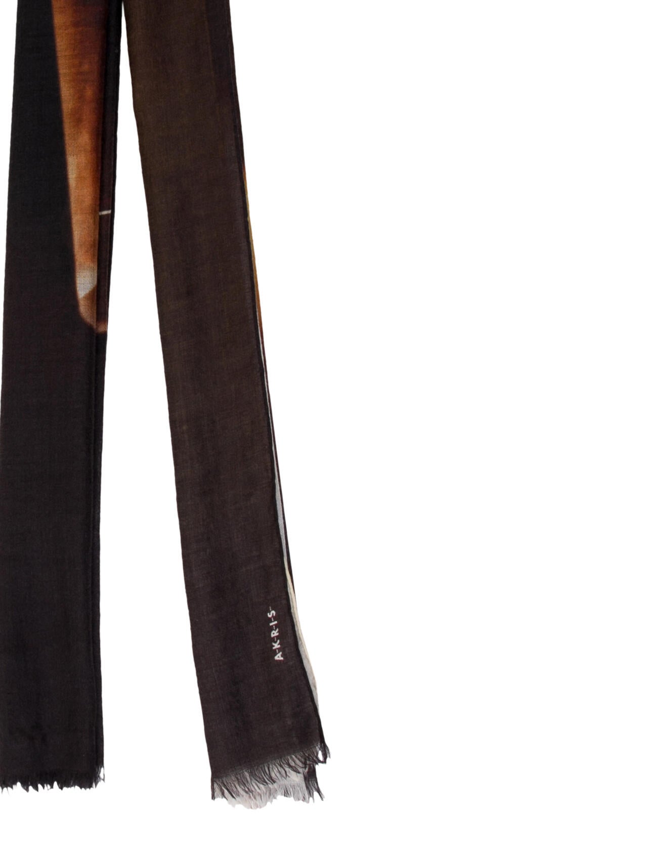 Akris Cashmere Printed Scarf