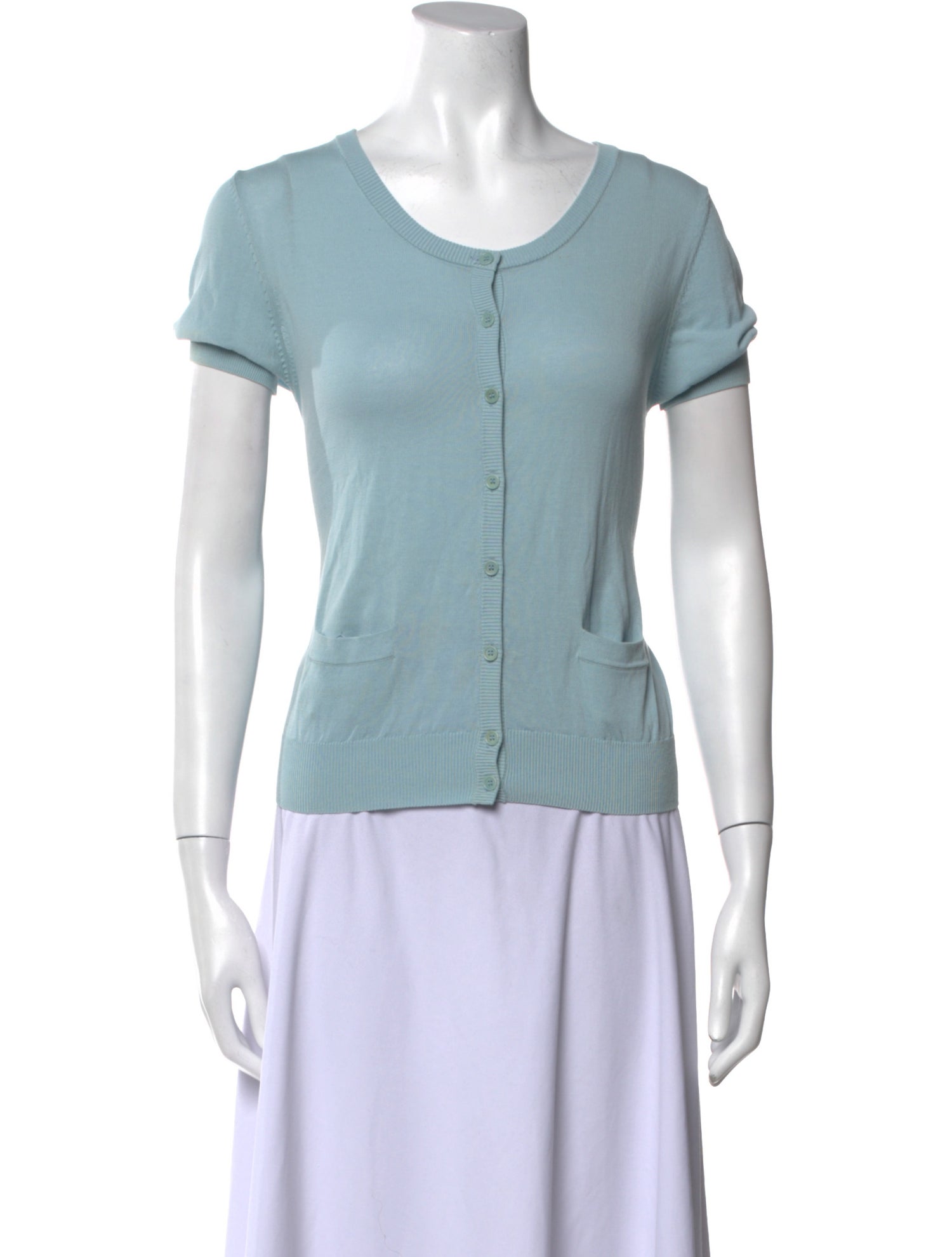 Akris Scoop Neck Short Sleeve T-Shirt