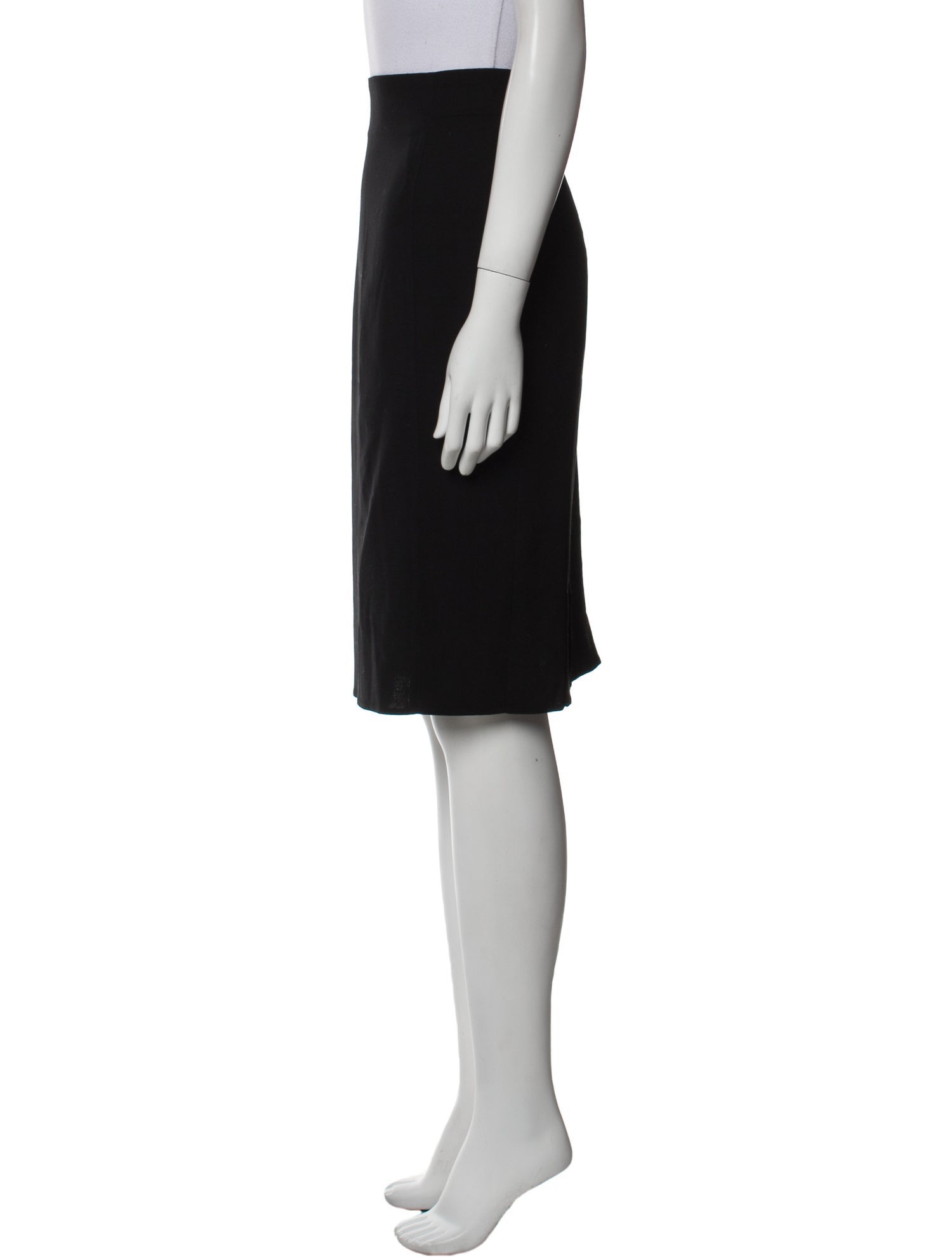 Akris Wool Knee-Length Skirt