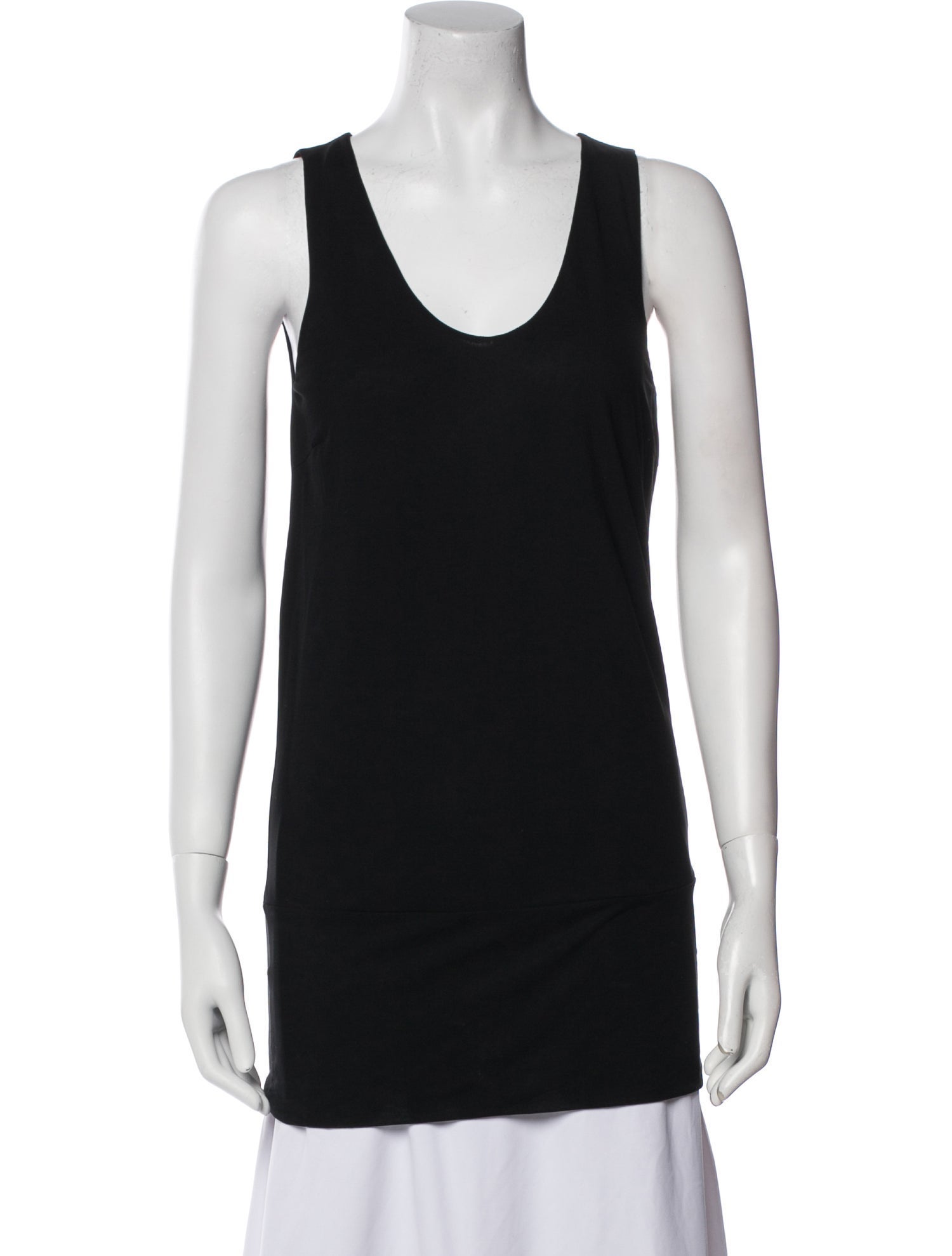 Akris Scoop Neck Sleeveless Top