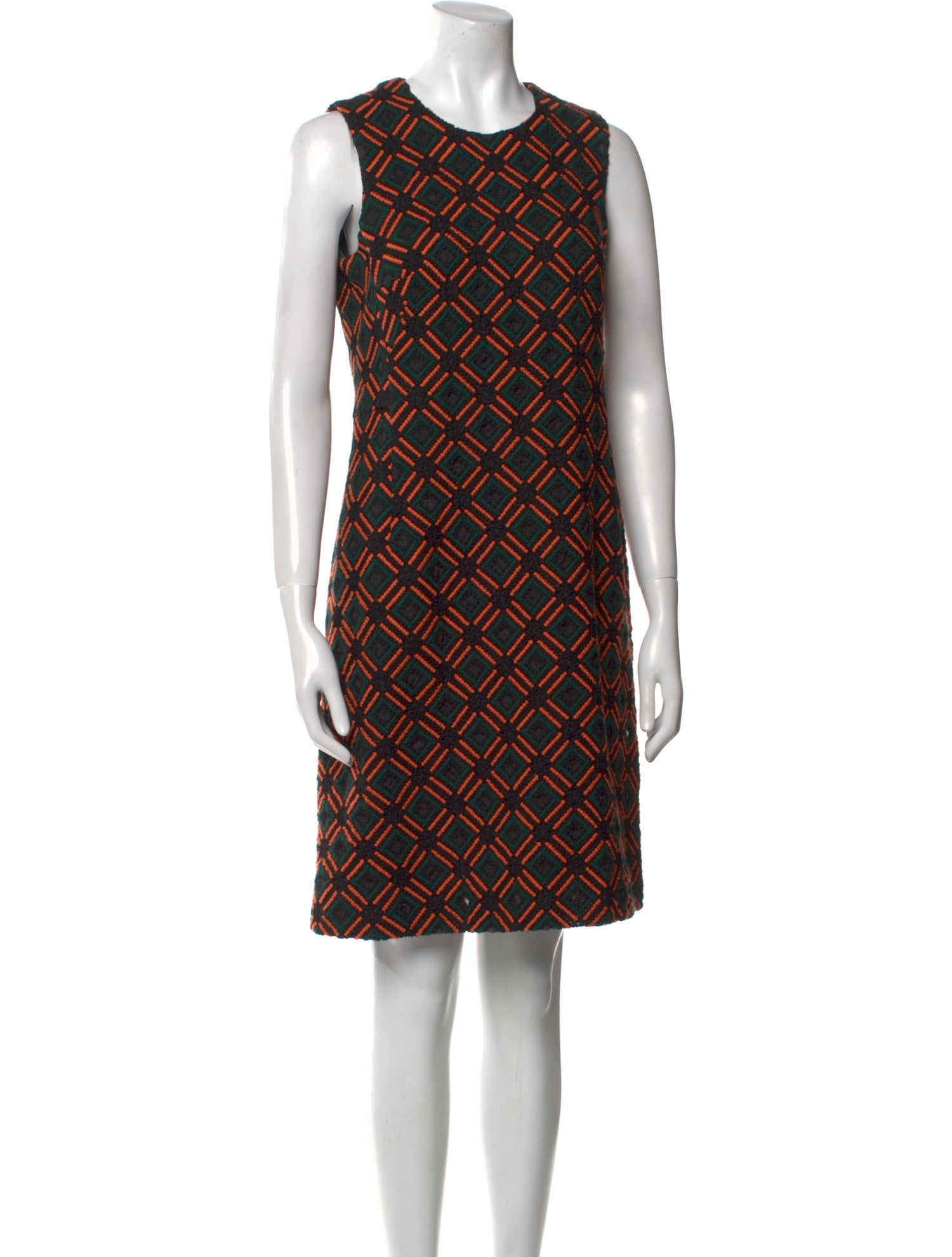 Akris Wool Knee-Length Dress