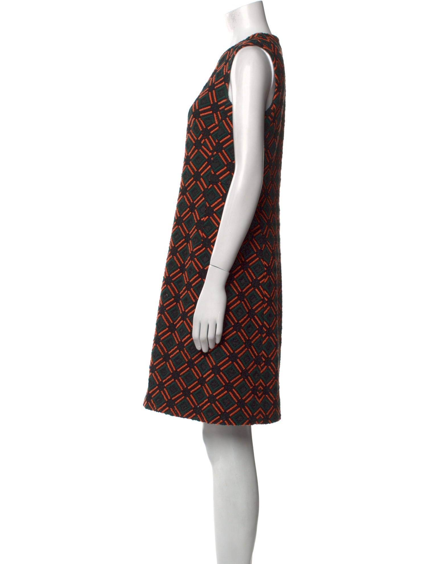 Akris Wool Knee-Length Dress