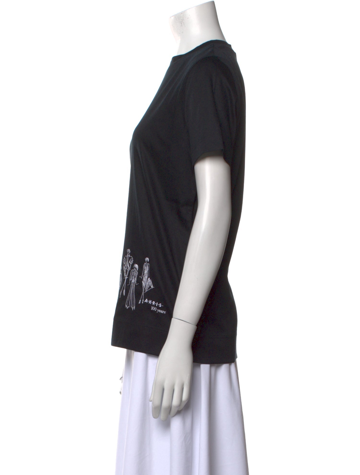 Akris Crew Neck Short Sleeve T-Shirt w/ Tags