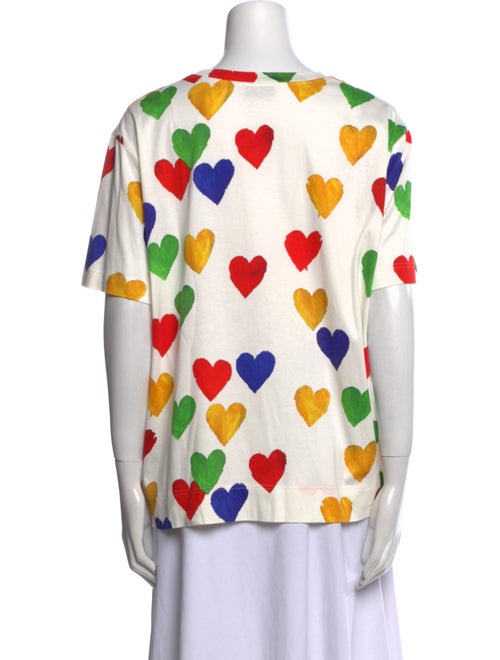 Akris Printed Scoop Neck T-Shirt