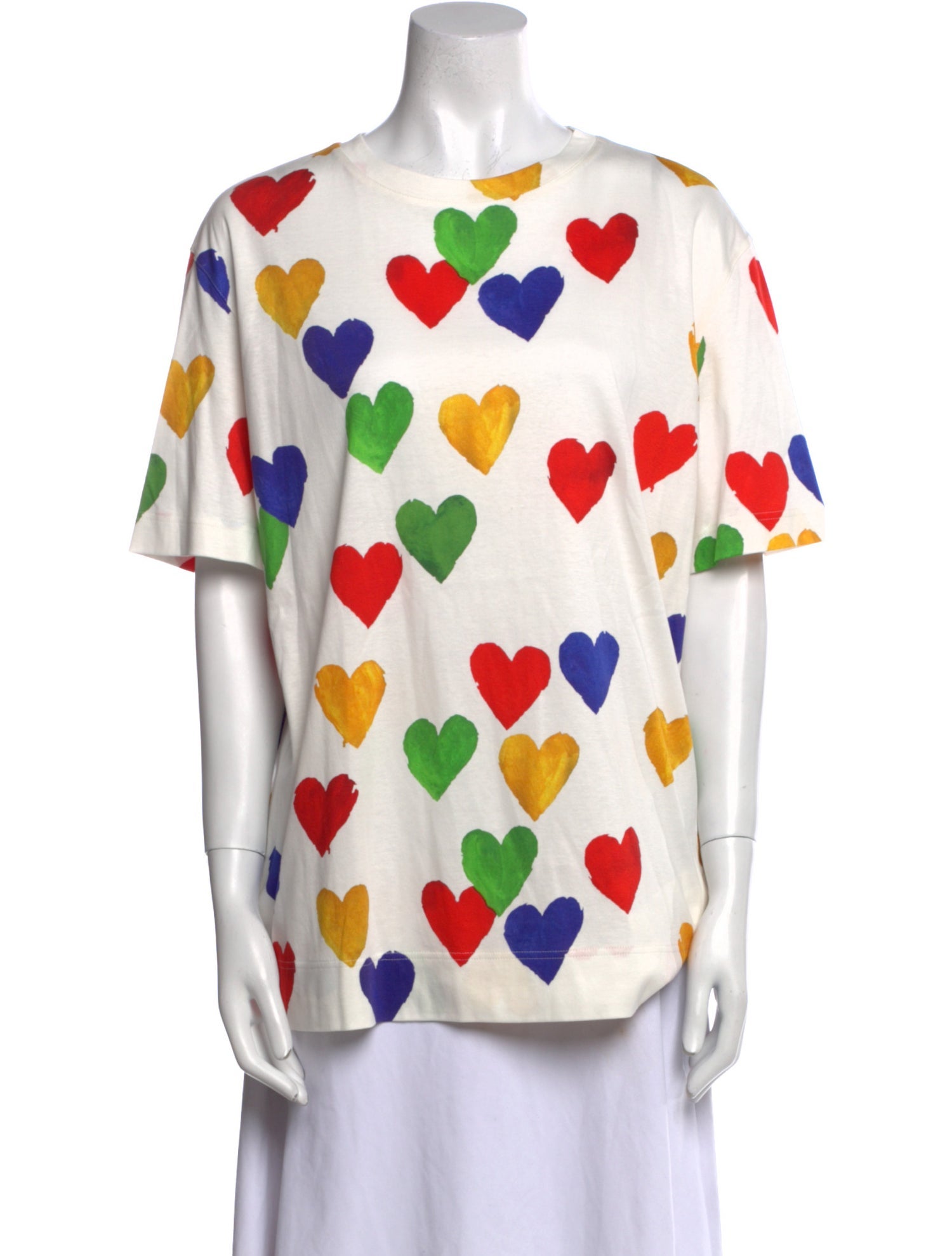 Akris Printed Scoop Neck T-Shirt