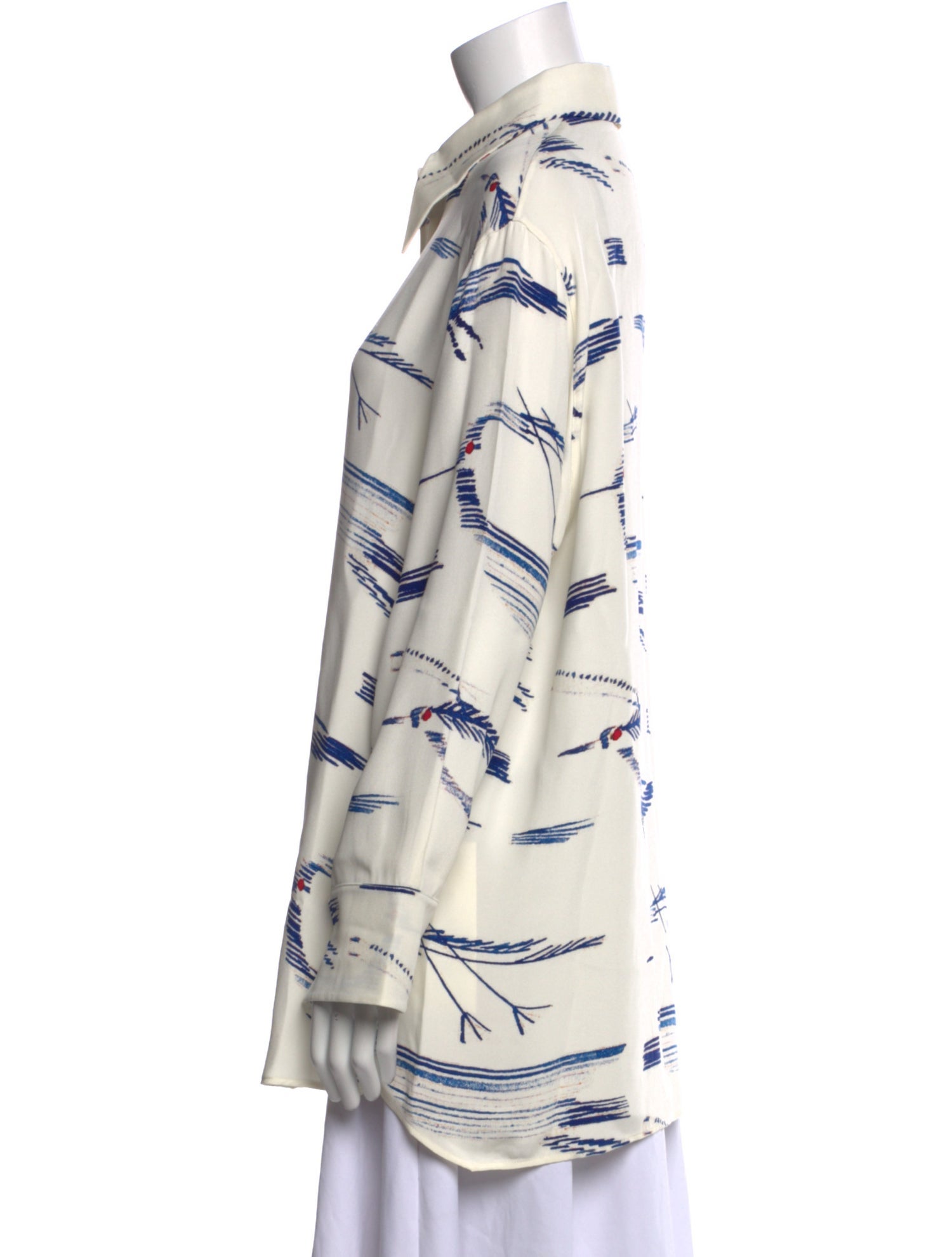 Akris Silk Printed Tunic