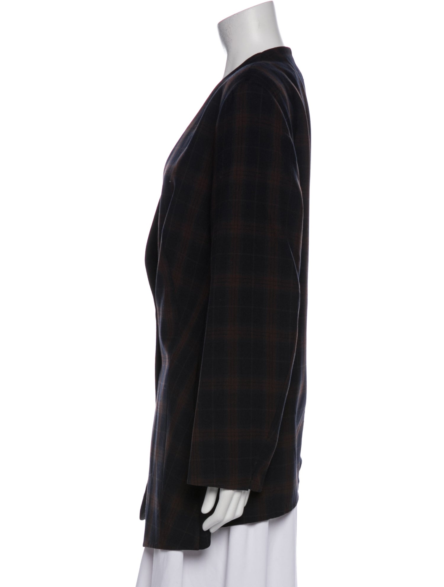 Akris Plaid Print Jacket