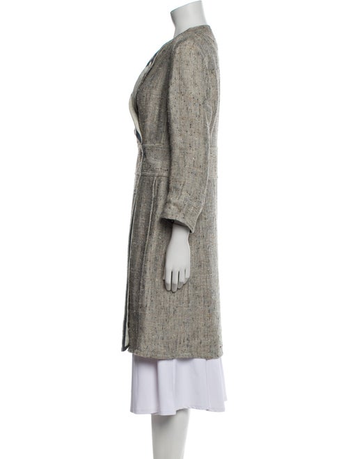 Akris Tweed Pattern Coat