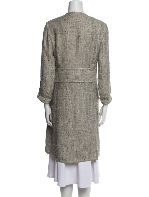 Akris Tweed Pattern Coat