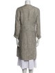 Akris Tweed Pattern Coat