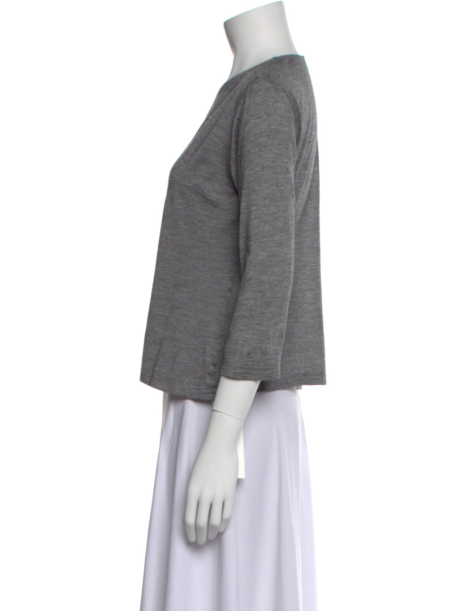 Akris Cashmere Crew Neck Top