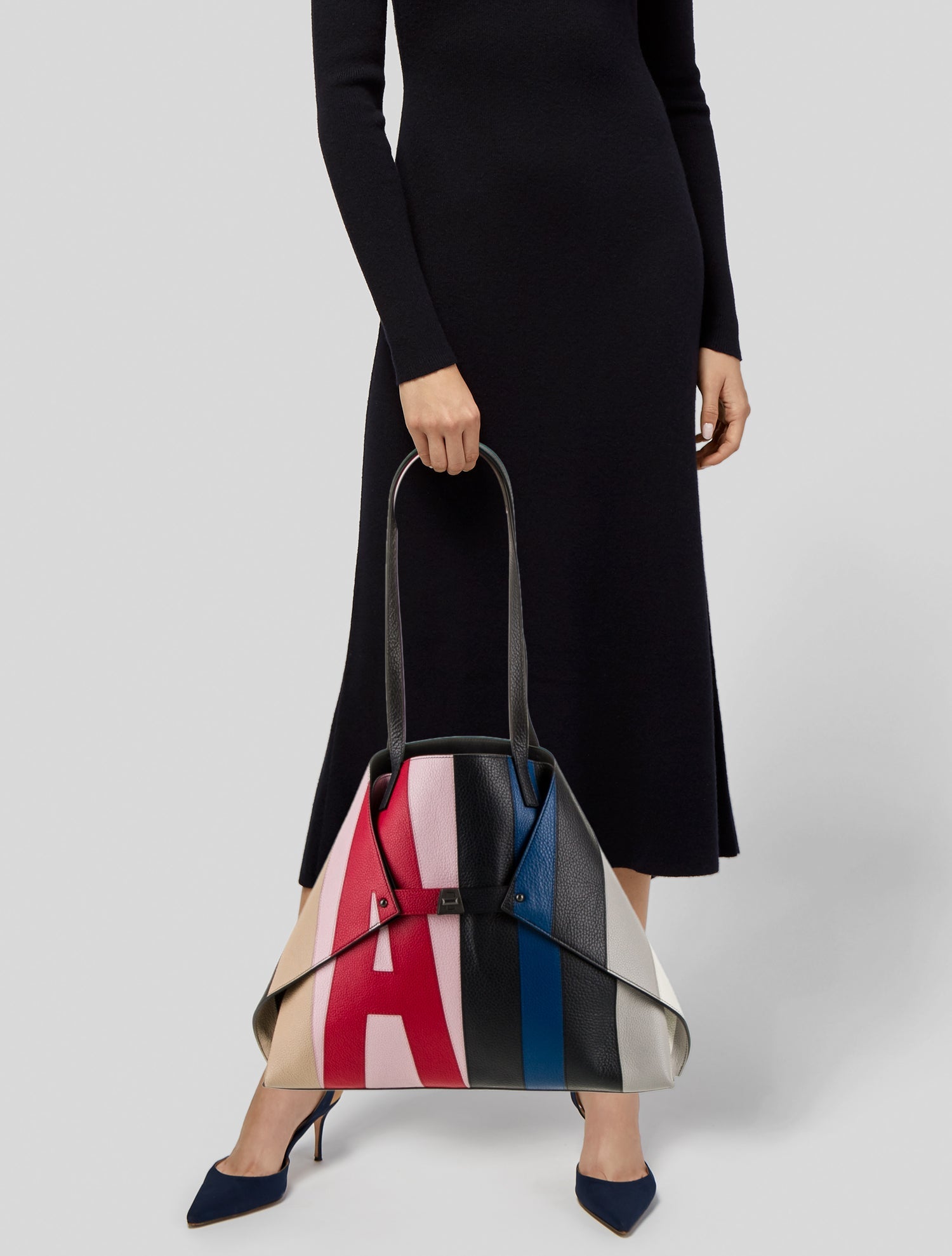 Akris Leather Shoulder Bag