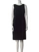 Akris Wool Knee-Length Dress
