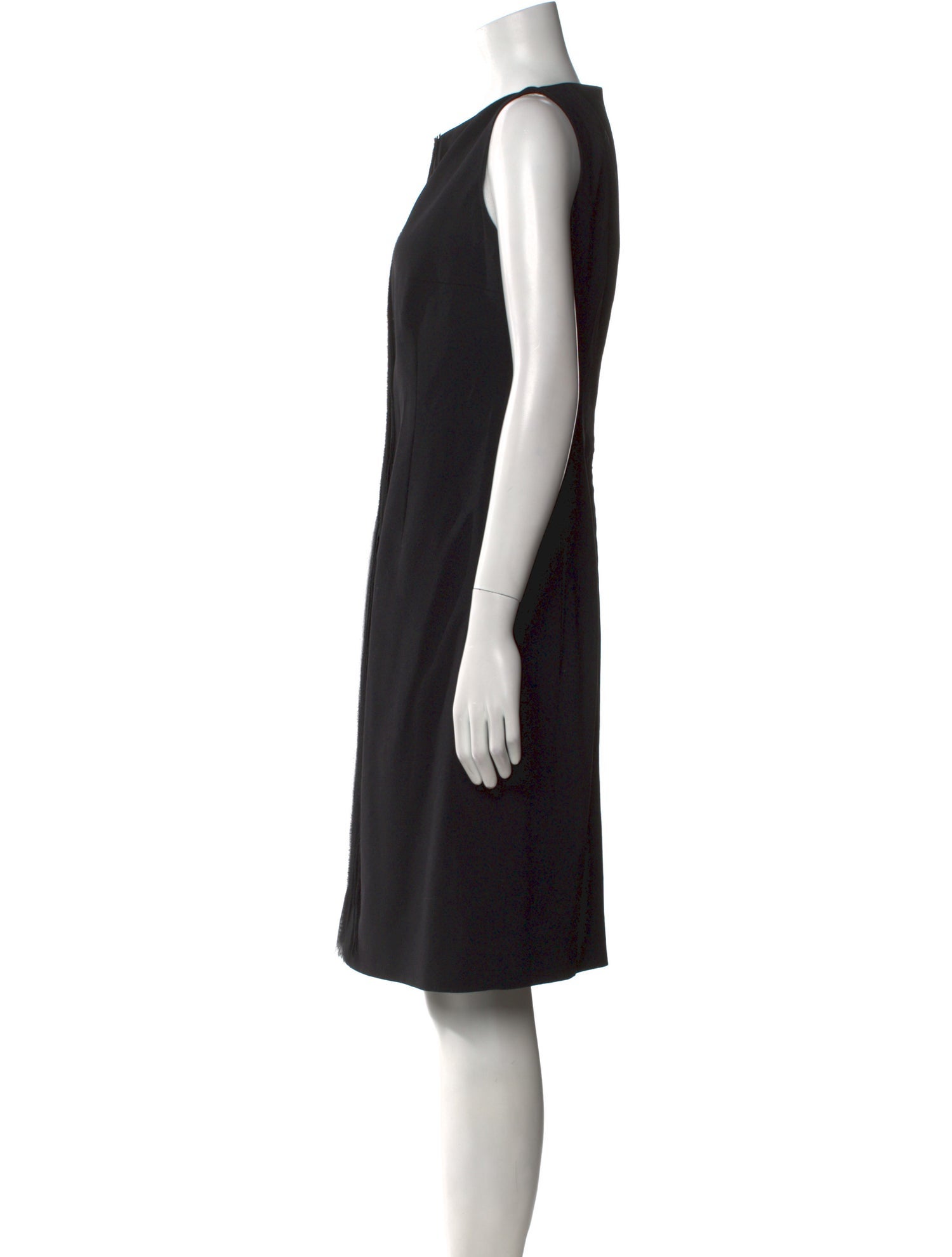 Akris Wool Knee-Length Dress