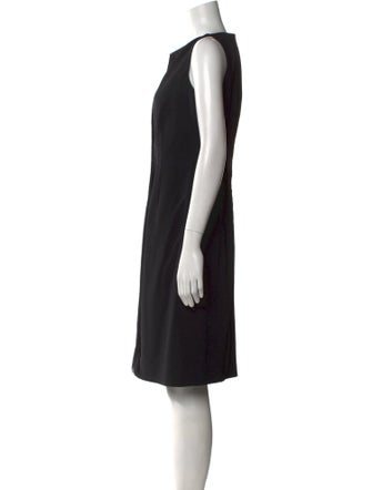Akris Wool Knee-Length Dress
