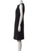 Akris Wool Knee-Length Dress