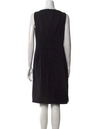 Akris Wool Knee-Length Dress