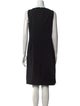 Akris Wool Knee-Length Dress