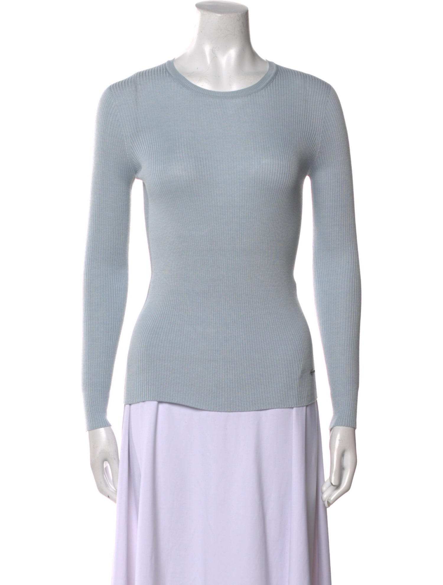 Akris Crew Neck Long Sleeve Top w/ Tags