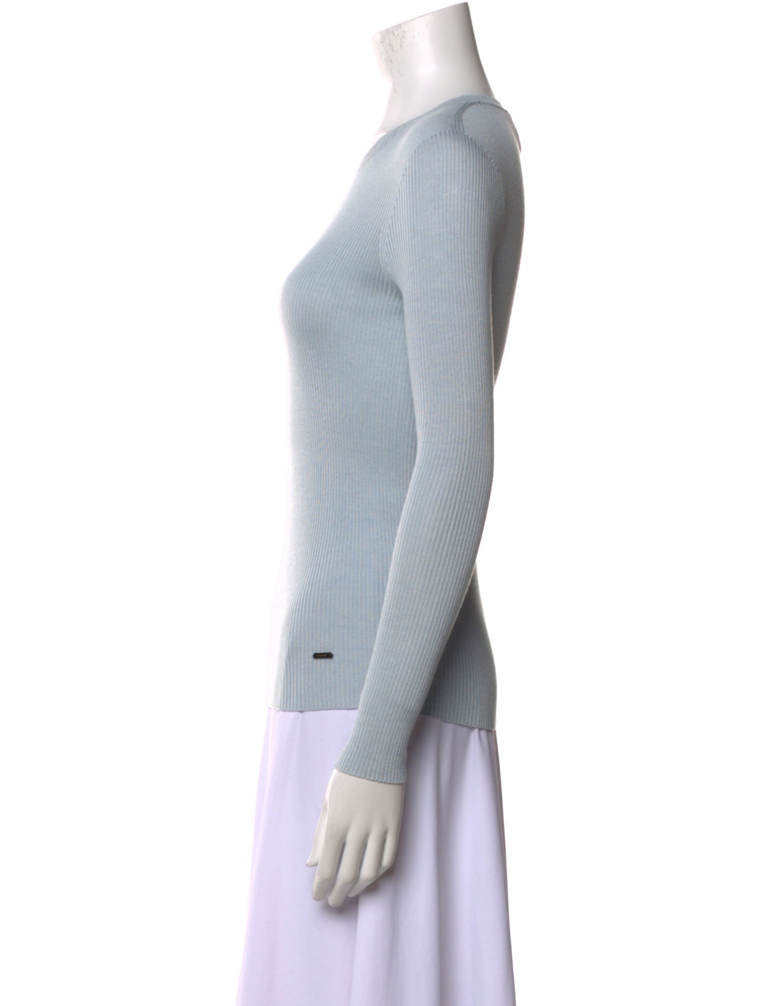 Akris Crew Neck Long Sleeve Top w/ Tags